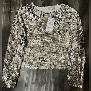 Limited Edition Zara Sequin Top